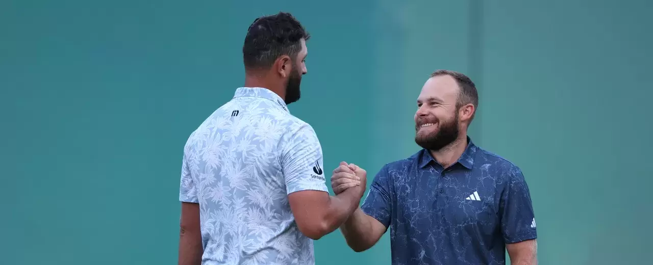 Tyrrell Hatton Jon Rahms