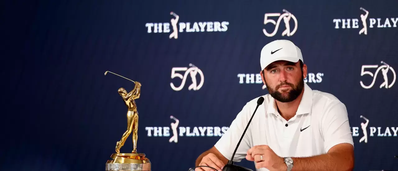 Scottie Scheffler THE PLAYERS Championship at TPC Sawgrass on March 17 2024 in Ponte Vedra Beach, Florida Photo Getty-1