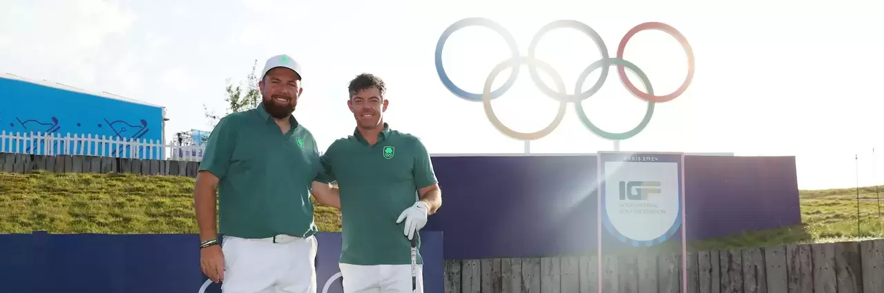 Rory McIlroy und Shane Lowry freuen sich, bei den Olympischen Spielen wieder für das irische Team anzutreten