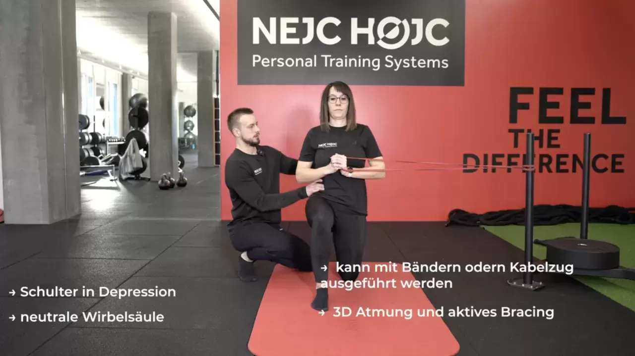 Half Kneeling Pallof Press