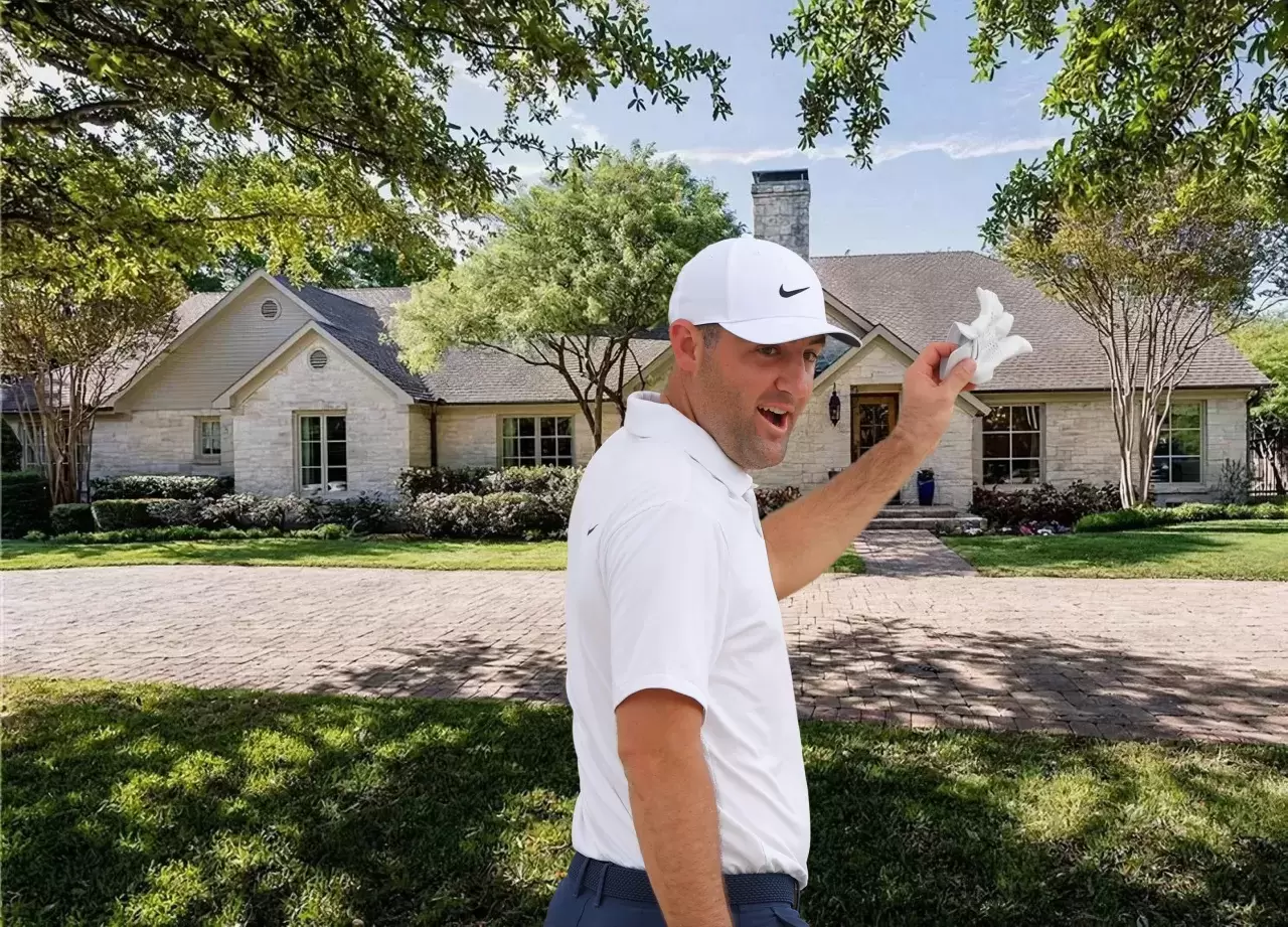 Ein Blick hinter die Kulissen Scottie Scheffler home texas lifestile livingroom