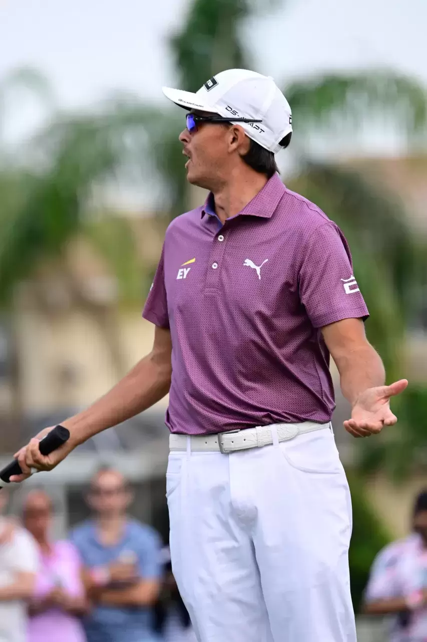 Rickie Fowler plays in the 3rd round of the Cognizant Classic on March 01, 2025, at PGA National Resort & Spa in West Palm Beach Photo by Michele Eve Sandberg-Icon Sportswire via Getty Images