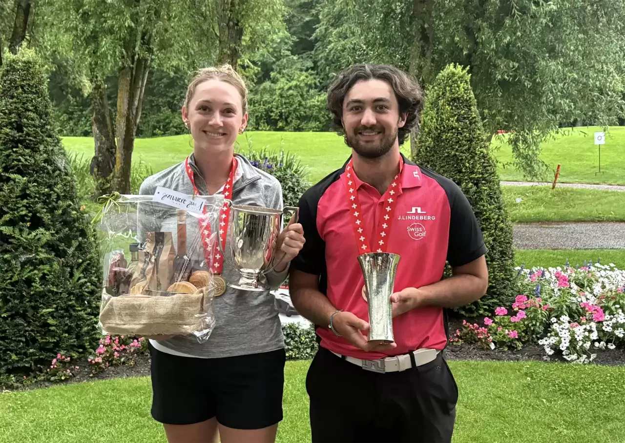 Chiara Sola und Mauro Gilardi Swiss Golf Open Championship