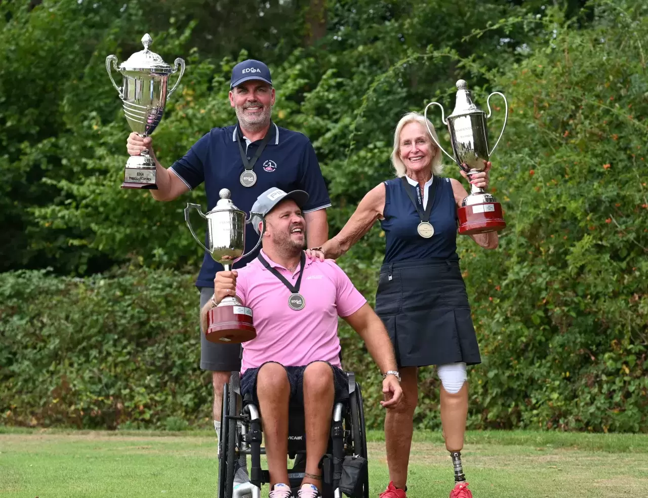 Erfreuliche Nachrichten aus dem Disabled Golfsport. Der 54-jährige Schweizer Patrick Rosenast verteidigte bei den EDGA Europameisterschaften in England seinen Titel – dies zwei Jahre nach seinem ersten Triumph.