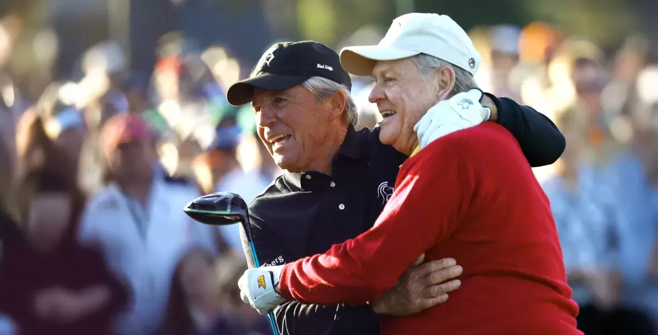 Jack Nicklaus und Gary Player gehören gemeinsam mit Arnold Palmer zu Golfs legendärem «Big Three». Doch wie Fans die drei einstigen Rivalen einordnen, sorgt immer wieder für Diskussionen.