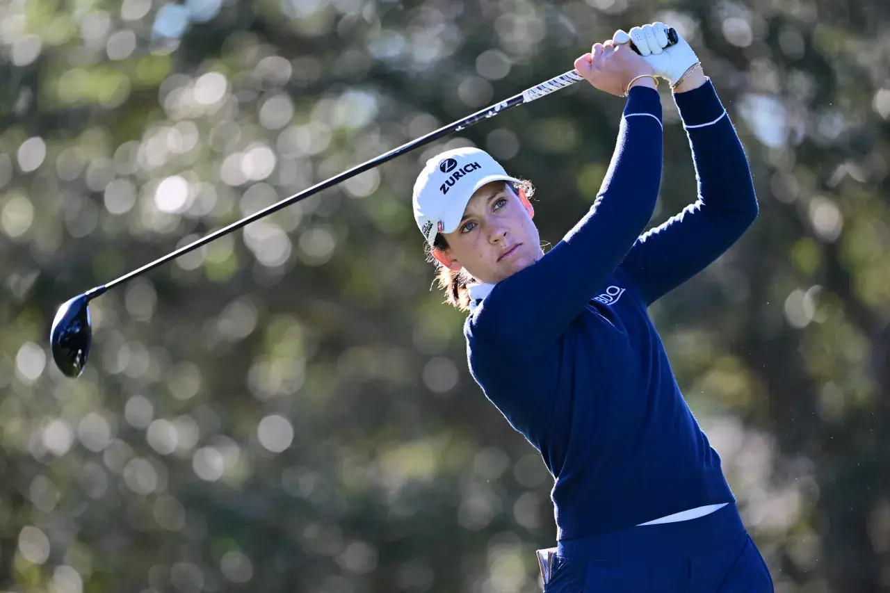Albane Valenzuela lag bei Halbzeit noch in den Top-10, doch in den beiden abschliessenden Runden ihrer LPGA-Saison fällt die Genferin 