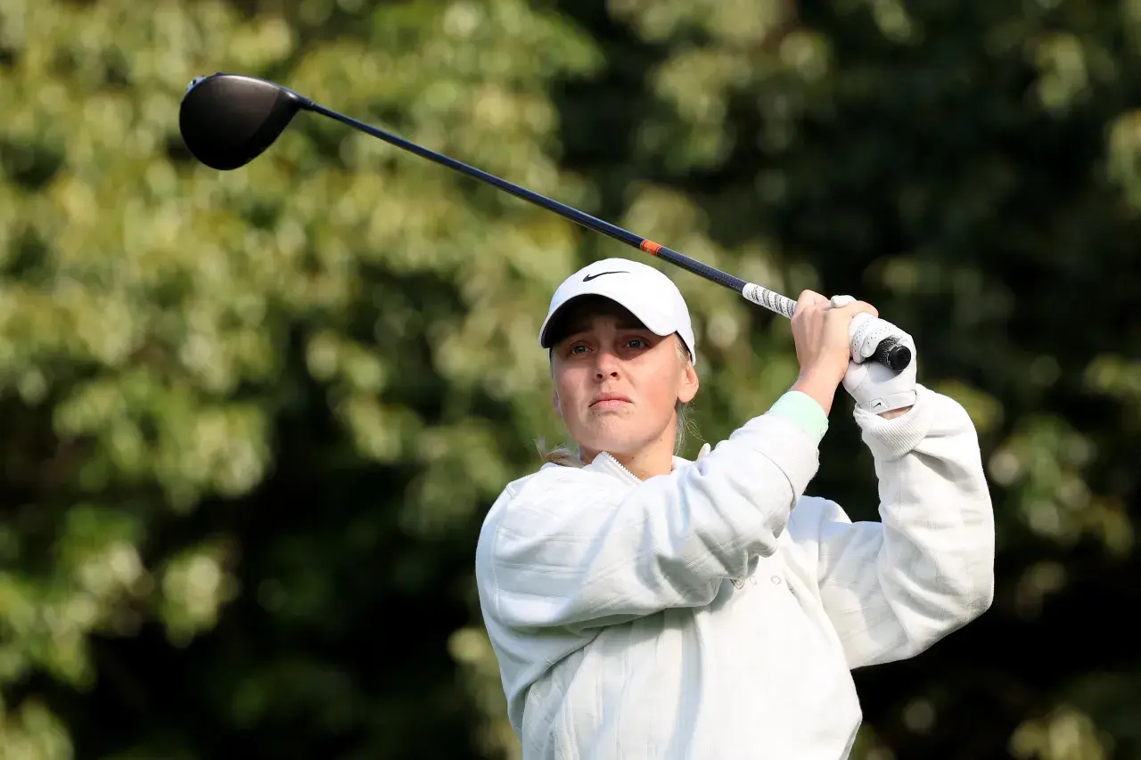 Maja Stark bei der BMW Ladies Championship in Südkorea.