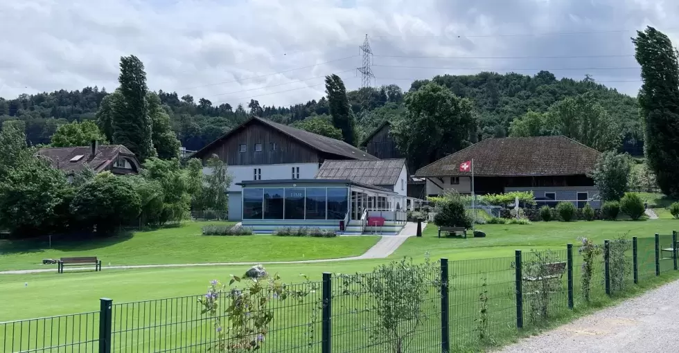 Golfplatz Rheinfelden Bild Clubhaus